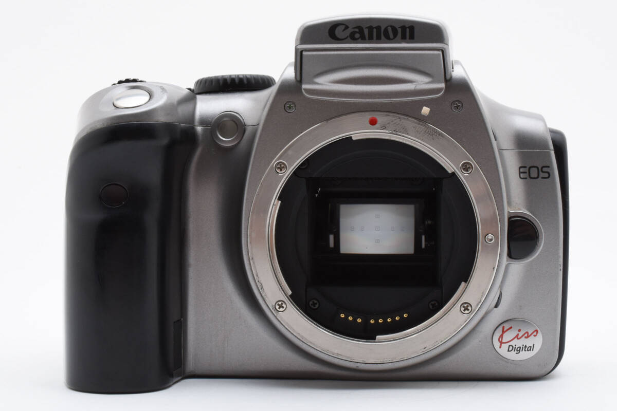 ★【動作確認済み〇】 Canon EOS Kiss Digital 銀 Silver ボディ ★ 2482286_Digital
