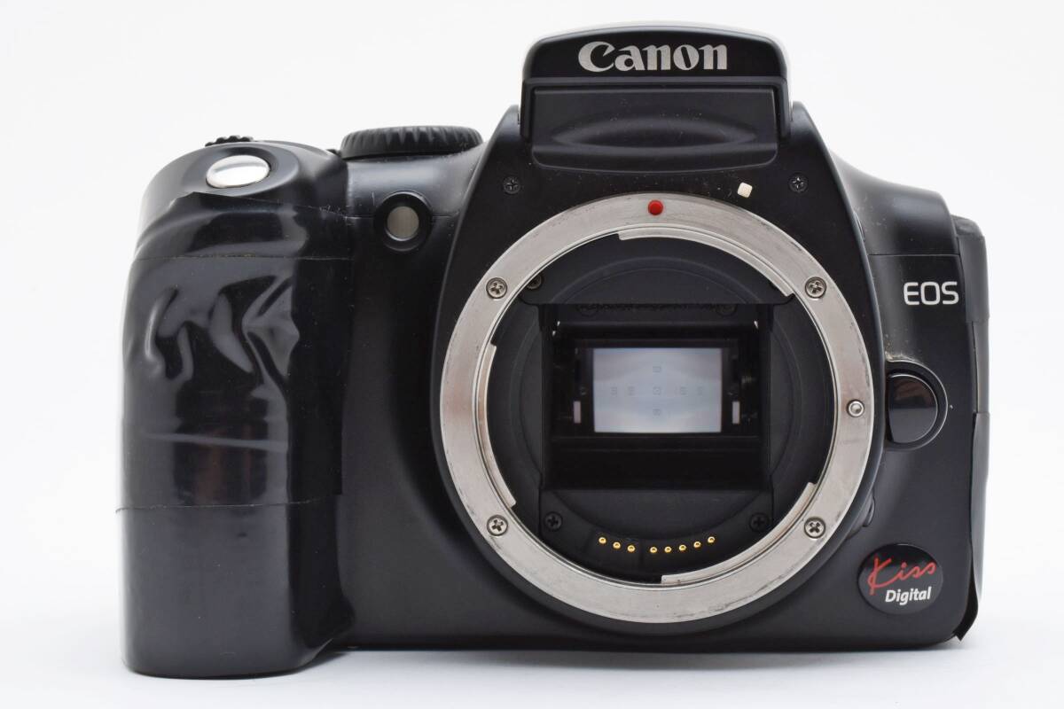 ★【動作確認済み〇】 Canon EOS Kiss Digital 黒 Black ボディ ★ 2482287_Digital