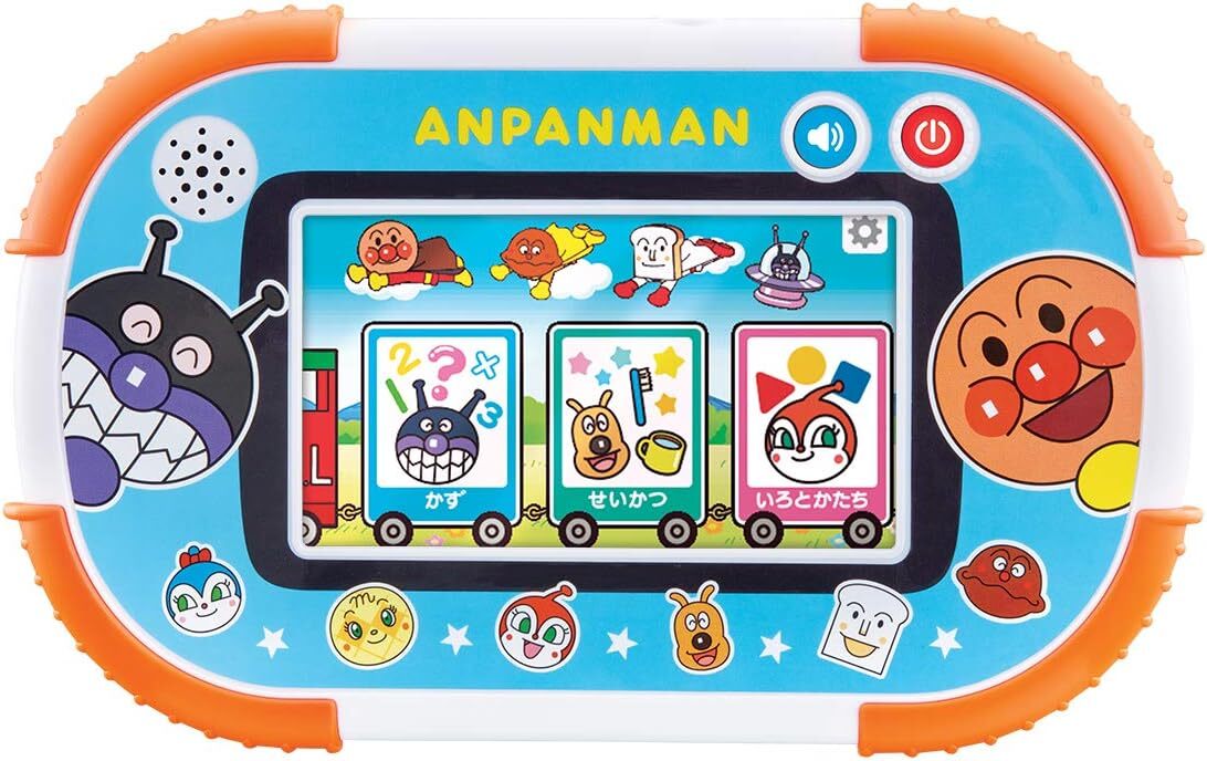 アンパンマン 1.5才からタッチでカンタン! アンパンマン知育パッド 新品未開封箱色褪有