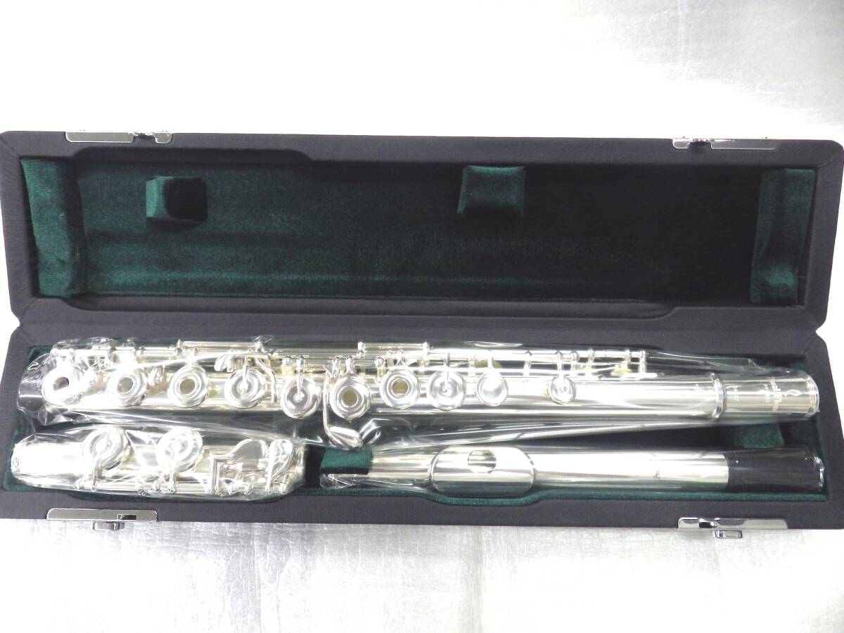 Pearl パール　フルート　頭部管銀製　PF-665RE　リングキィ　Eメカ付き　リングプラグ付属　