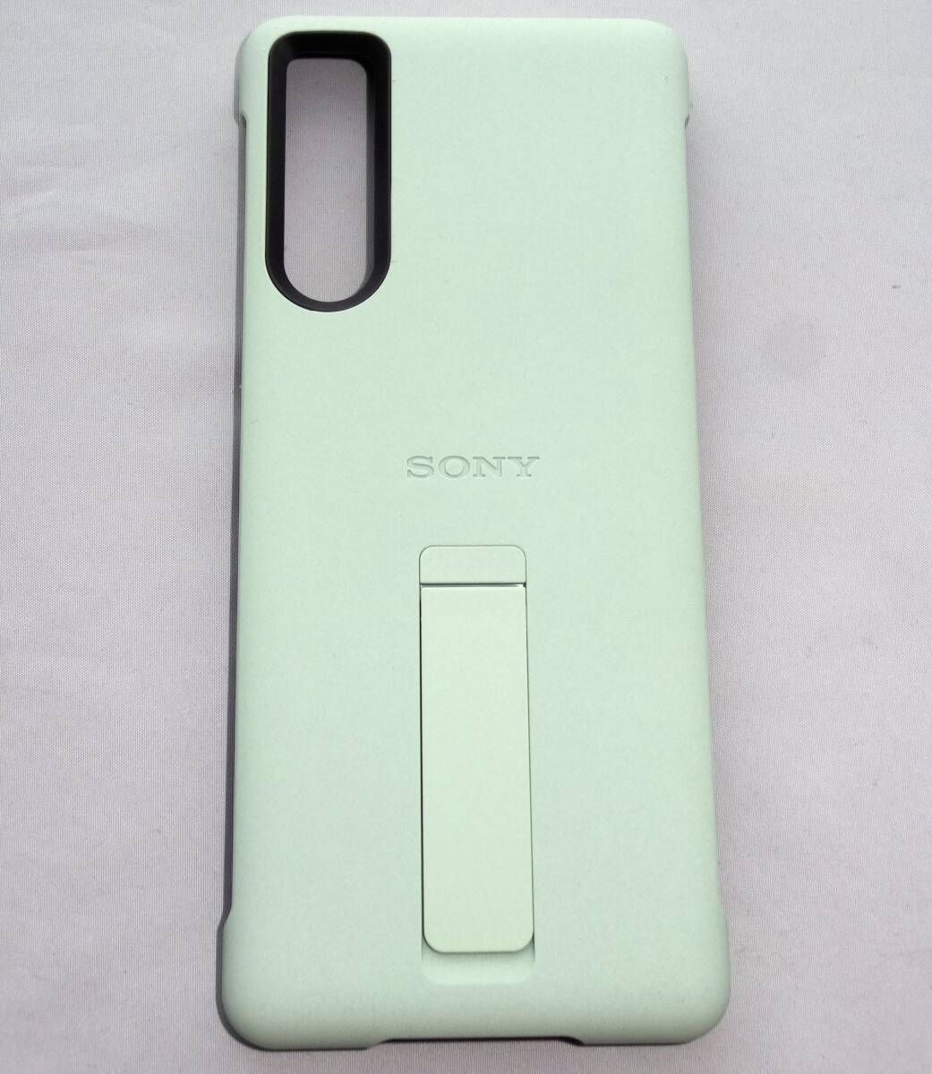 SONY純正 Xperiaスマホカバーfor Xperia 10 V SO-52D SOG11 セージグリーン XQZ-CBDC