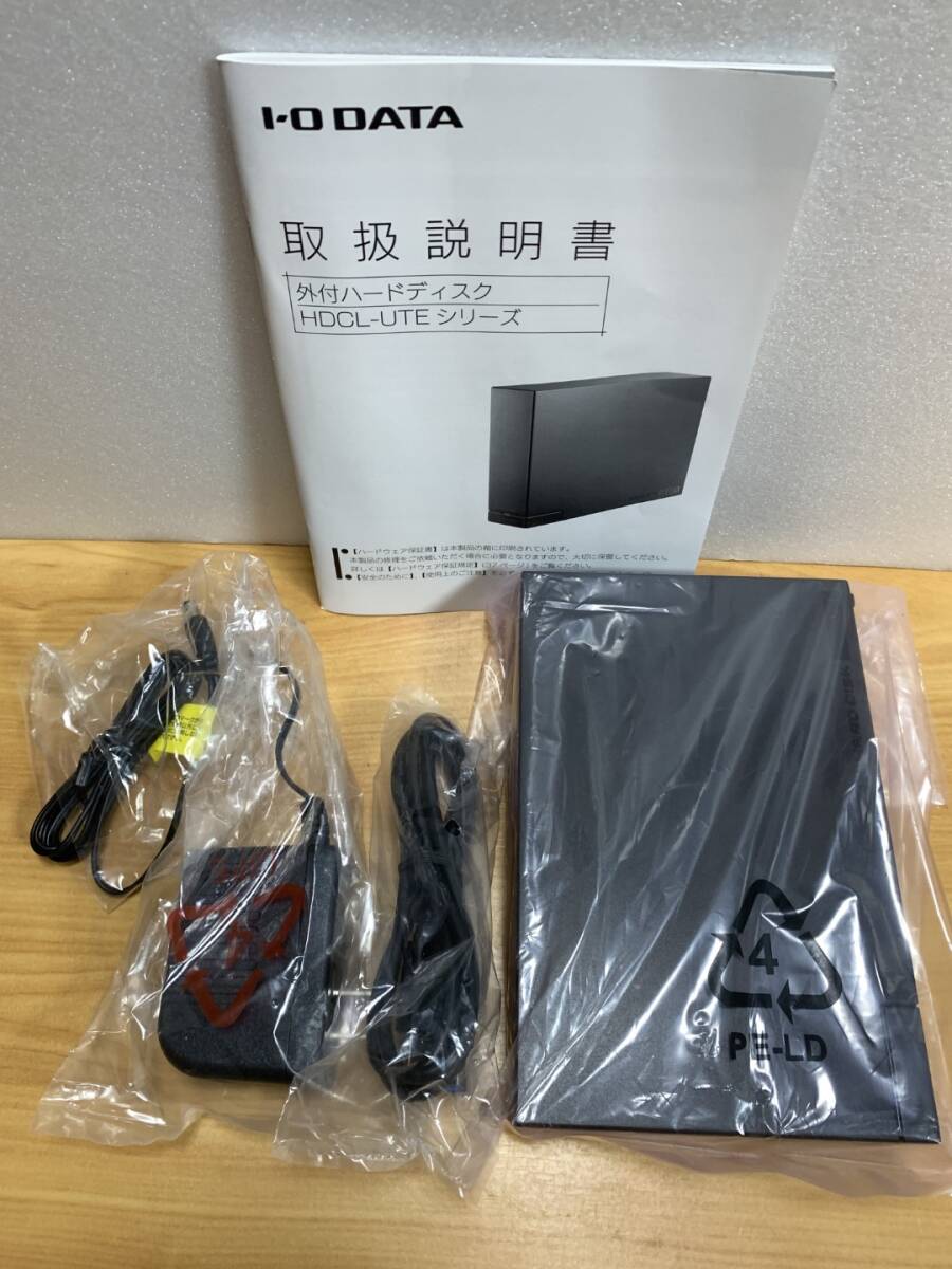 アイオーデータ/HDCL-UTE2K/ 外付けHDD 外付けハードディスク/2T/1841時間⑤