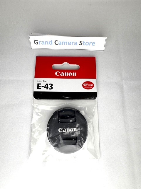 ■ 新品・純正 ■ キャノン　Canon E-43 レンズ フロントキャップ EF-M22mm対応　　＃K-30O25-1