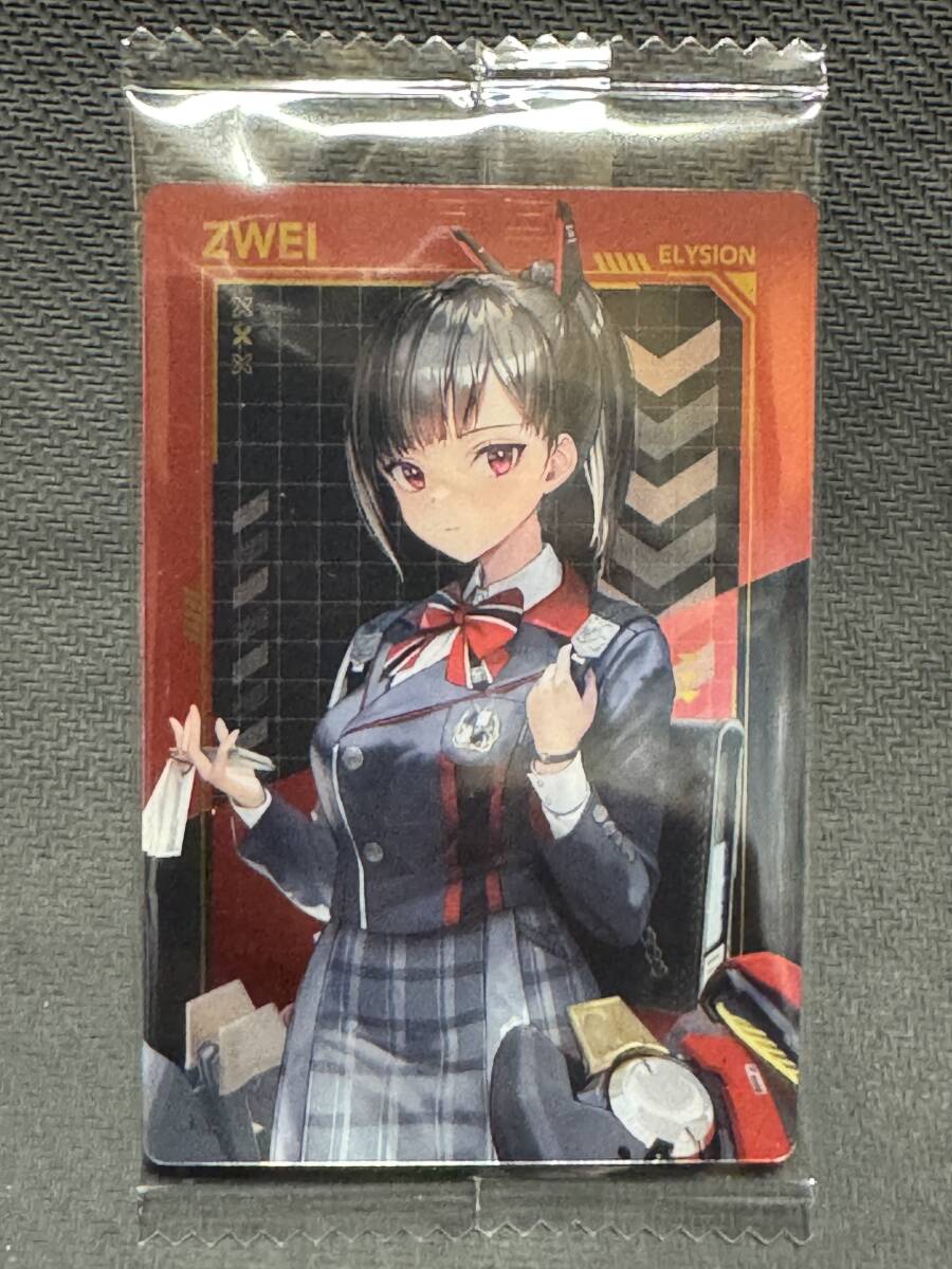 勝利の女神 NIKKE ウエハース4 プラカード No.007 ツバイ 未開封 ニケ