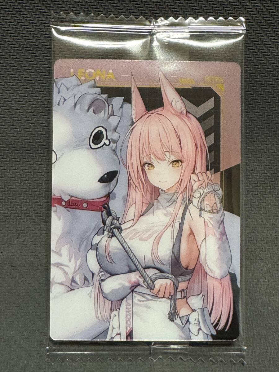 勝利の女神 NIKKE ウエハース4 プラカード No.014 レオナ 未開封 ニケ