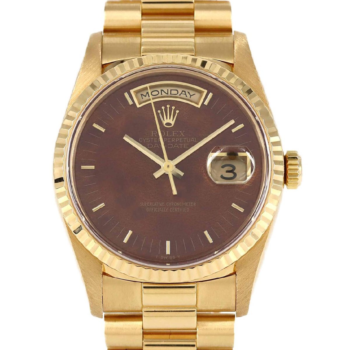 ロレックス デイデイト 18238 YG 自動巻 A番