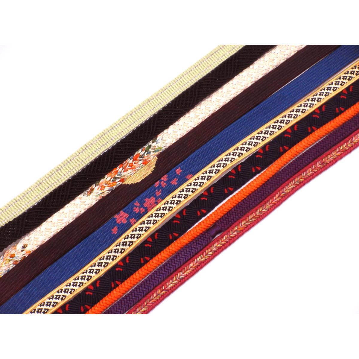 【リメイク用】帯〆　１０本セット