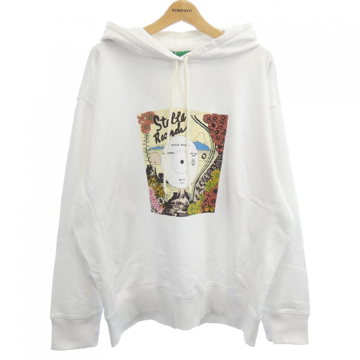 ステラマッカートニー STELLA MCCARTNEY レコードフーディ パーカー