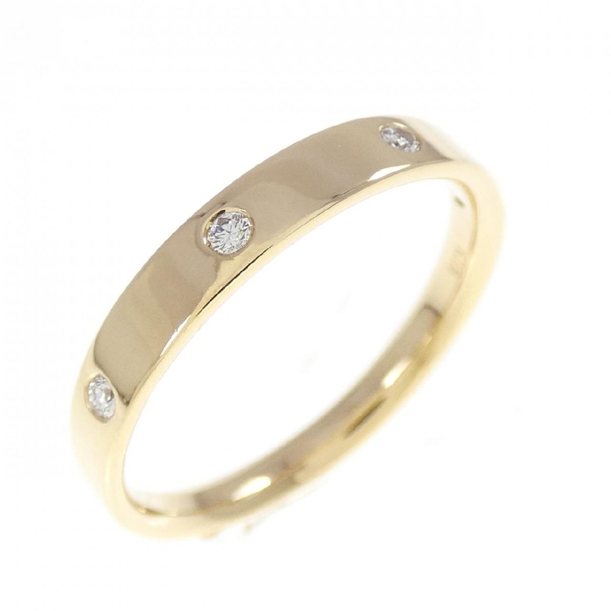 K18YG ダイヤモンド リング 0.05CT