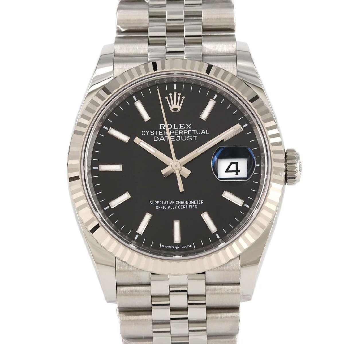 【新品】ロレックス デイトジャスト 126234 SSxWG 自動巻