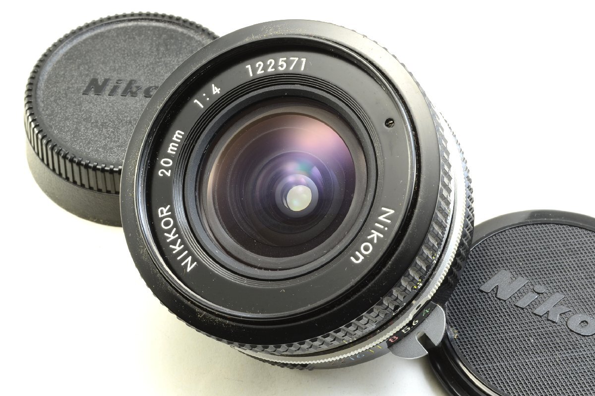 【並品】Nikon ニコン NIKKOR 20mm F4 非Ai #4778