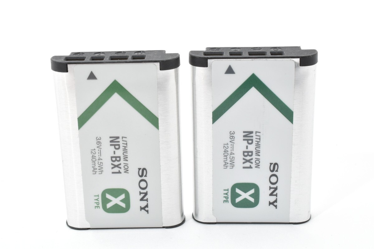 2個セット 【動作確認済】送料無料　　ソニー sony 純正 NP-BX1 H34