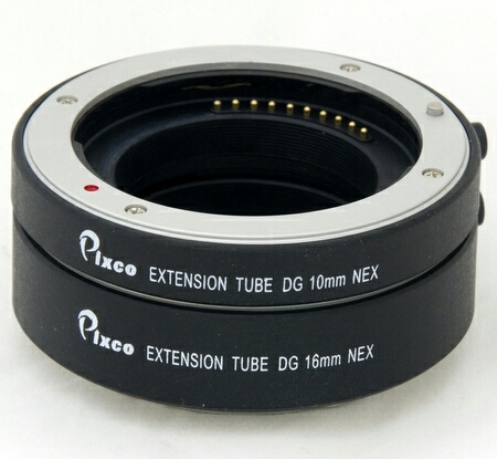 ソニー SONY NEX Eマウント AF/AE可能 接写リング 10mm+16mm マクロ撮影 α7R V α7 IV α9 III α1 II α7C II α6700