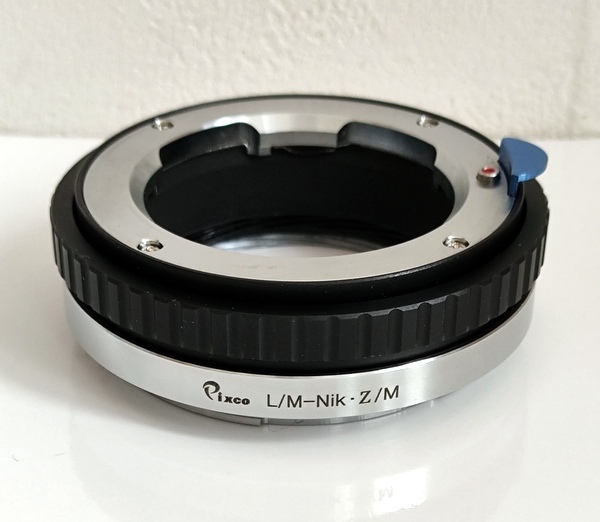 ヘリコイド付 ライカMマウントレンズ → ニコンZ Nikon Z Zマウントアダプター Z9 Z8 Zf Zfc Z7II Z6II Z5 Z50 Z30 接写-無限遠 マクロ撮影