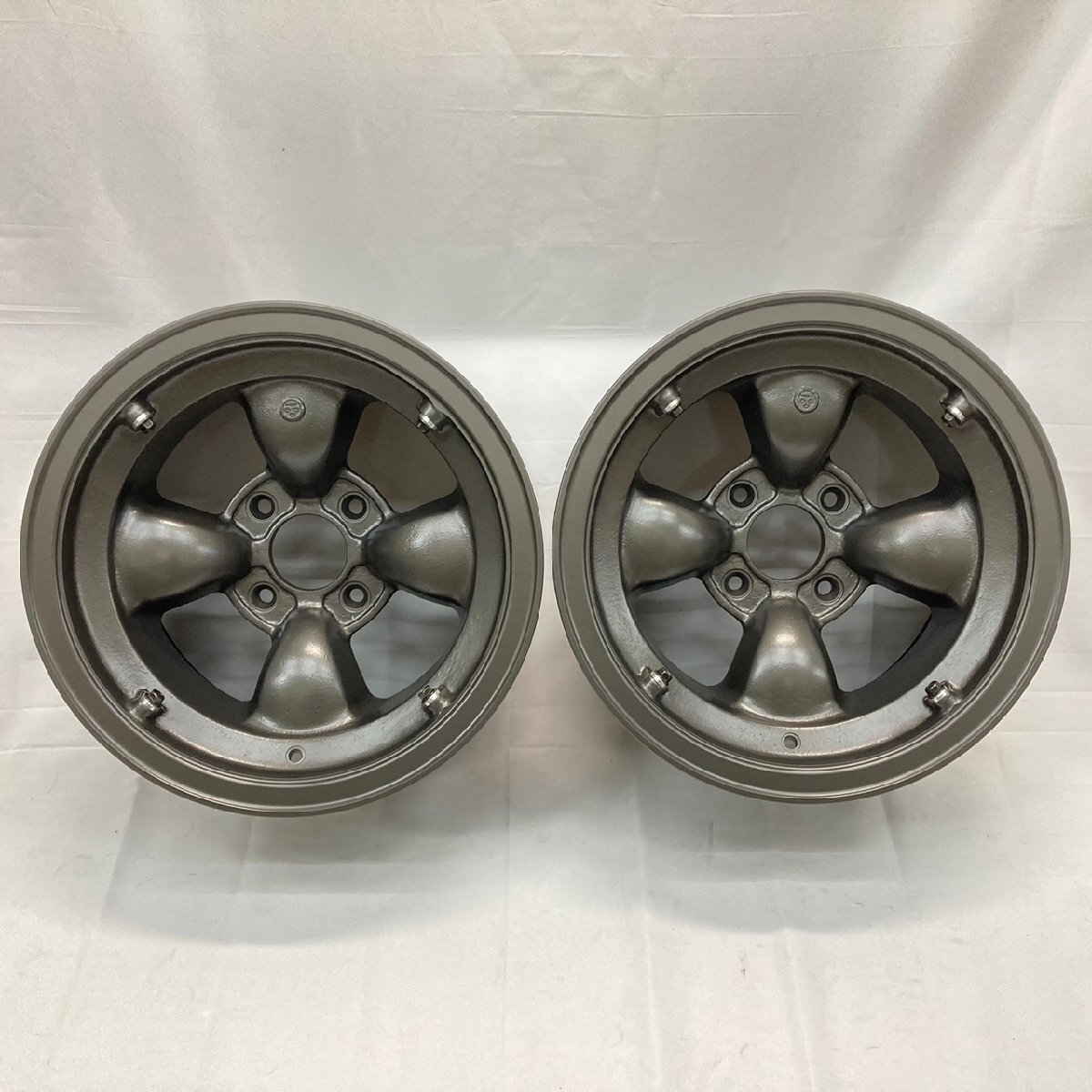 【在庫限り 砂型】RS Watanabe GOTTI MG 15×8.5J -6 4H-114.3 ブラック 15インチ ワタナベ アルミホイール 2本