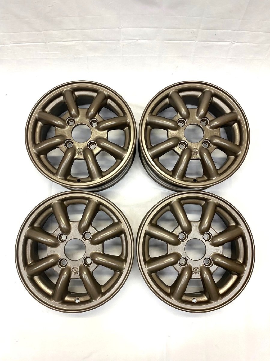 【在庫ありの場合即納】4本セット RS Watanabe F8F TYPE 12×4.5J+43 4H-100 新マグカラー 軽トラックなどに / 12インチ ワタナベ