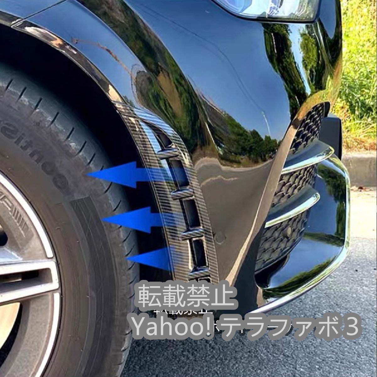 メルセデスベンツ GLE クラス W167 350 450 GLE53 2020-2023に対応 カーフロントバンパーサイドフェンダーベン