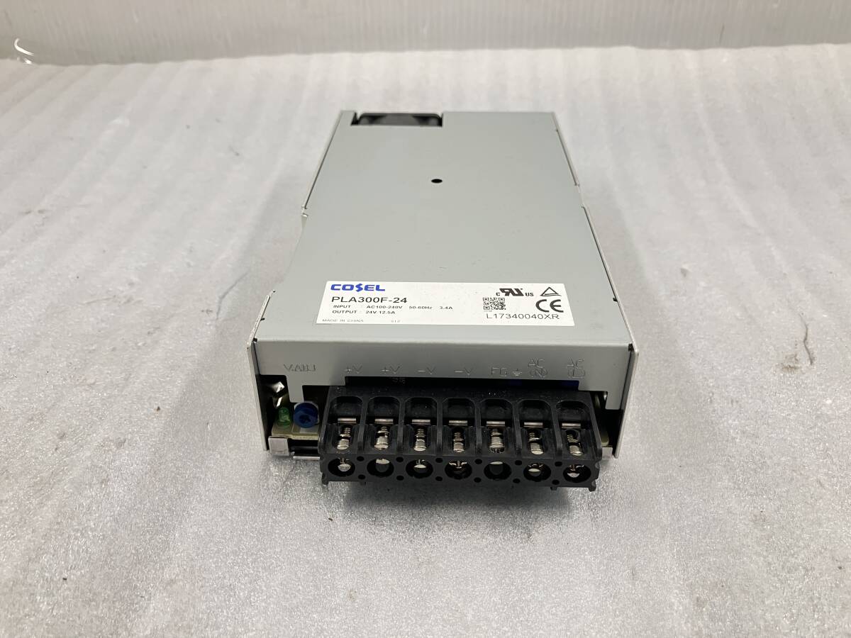 複数入荷　●COSEL コーセル　スイッチング 電源　PLA300F-24　中古品