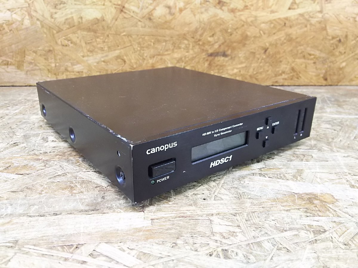 ◎ジャンク カノープス canopus HDSC1 HD-SDI to HD component converter sync generator◎Z-2265