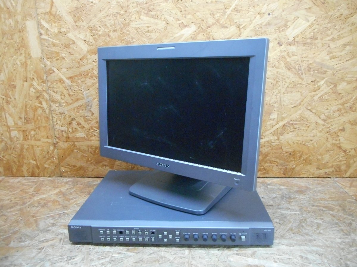 ◎SONY LMD-170W・MEU-WX1 17型液晶パネル・マルチフォーマットエンジンユニットセット 放送業務用 現状品◎M-570