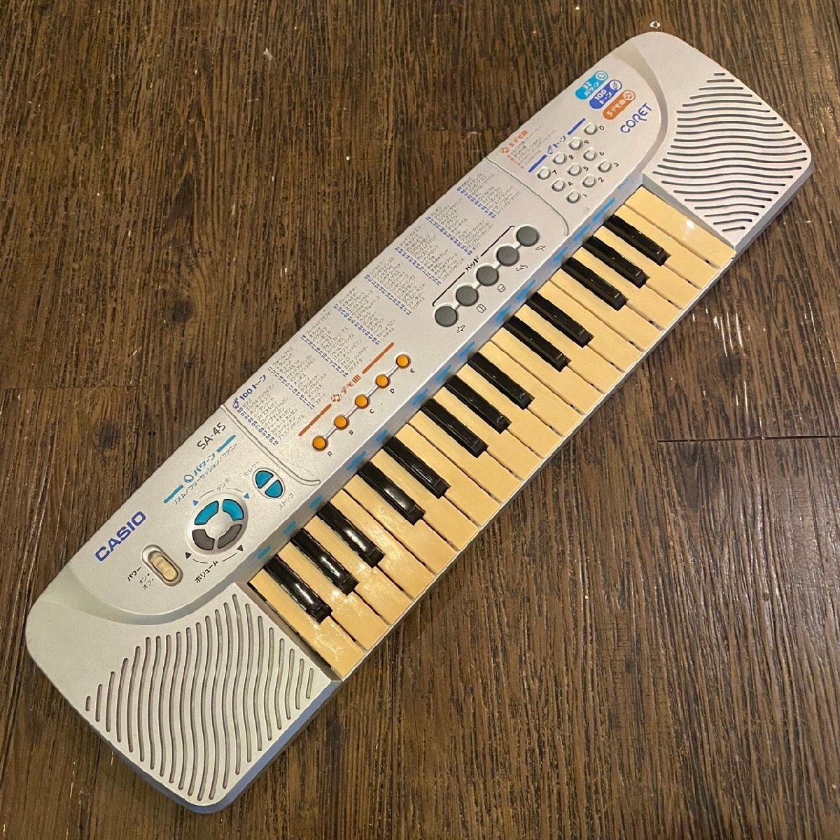 Casio SA-45 カシオ ミニ電子キーボード 動作確認済み 現状渡し -n734