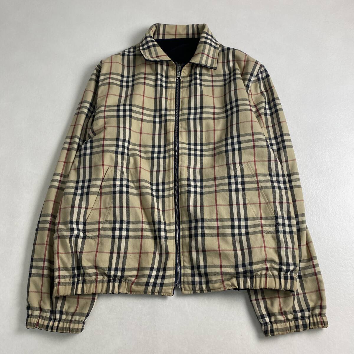 バーバリーロンドン ブルゾン リバーシブル　ノバチェック　コーデュロイ BURBERRY LONDON