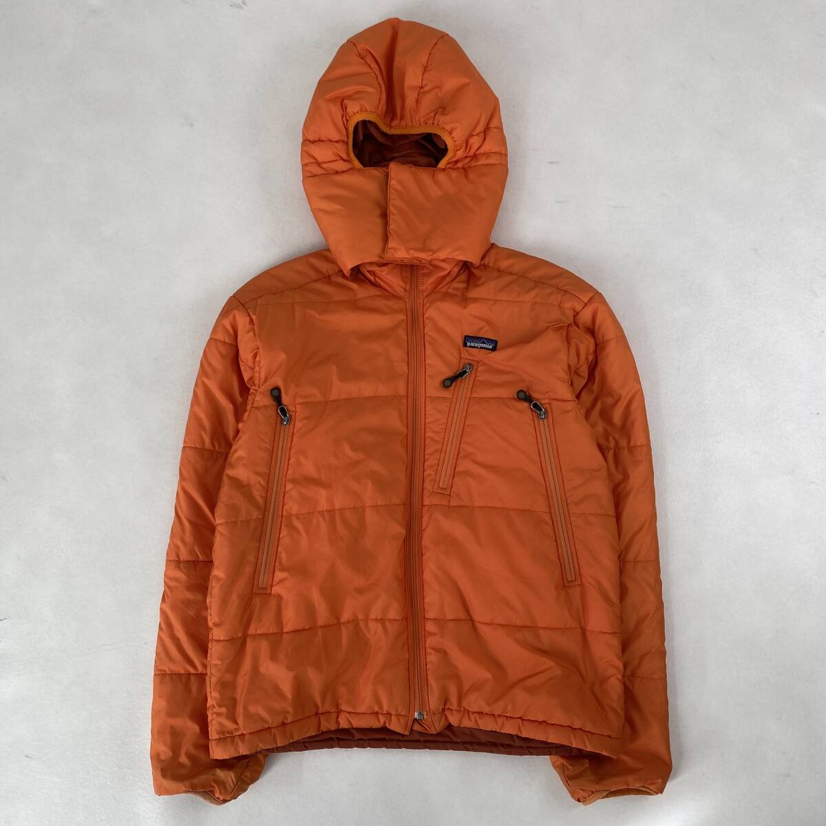 patagonia ダウンジャケット puff jacket パフジャケット 83990FA 高機能 オレンジ S・M相当