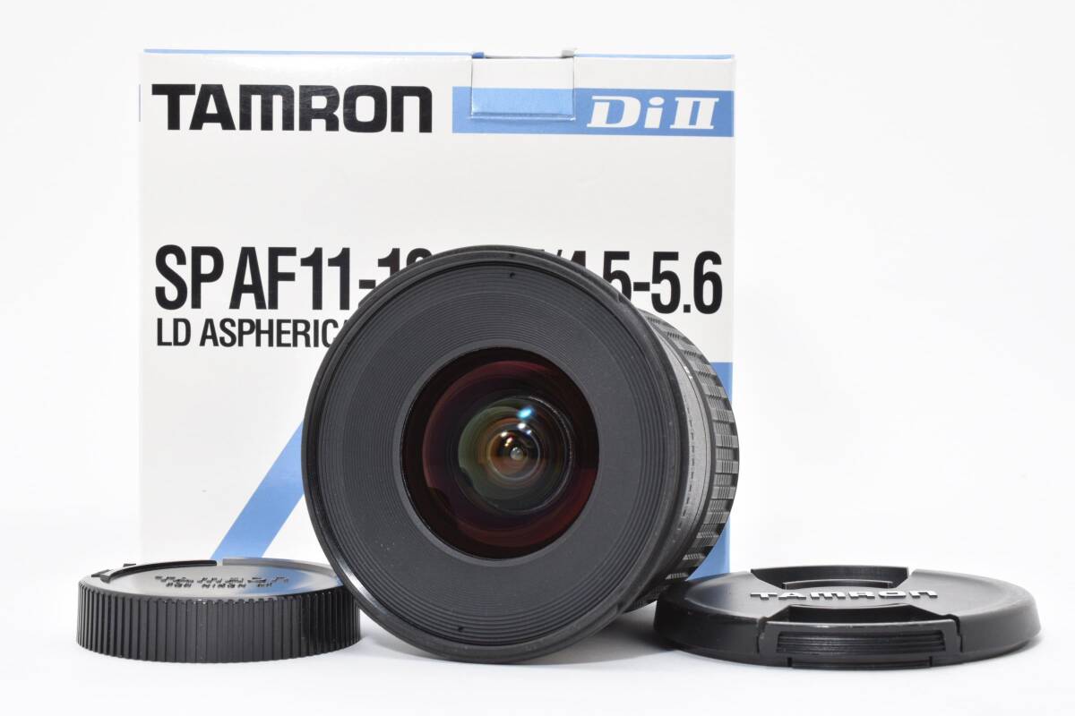 【美品・動作品・光学良好】TAMRON Di ll SP AF 11-18mm 4.5-5.6 LD 元箱付　No.884