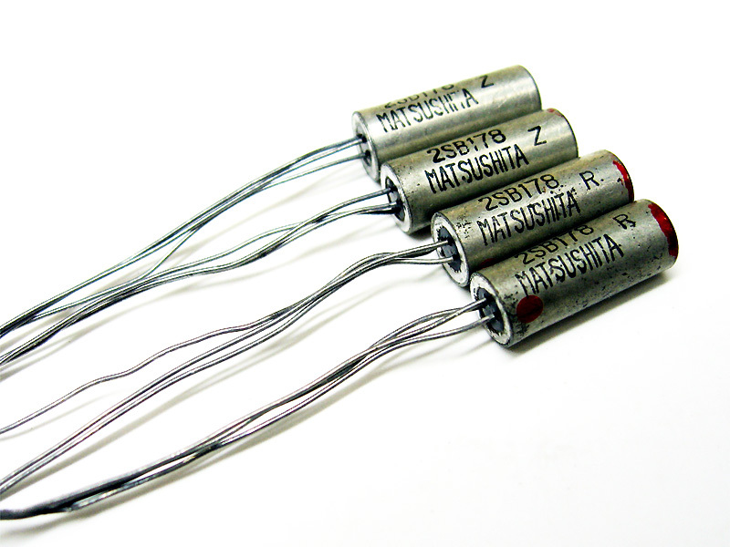 ★☆（管TR029） 松下ゲルマトランジスタ 2SB178N 4個セット / NOS Matsushita 2SB178N 4pcs☆★