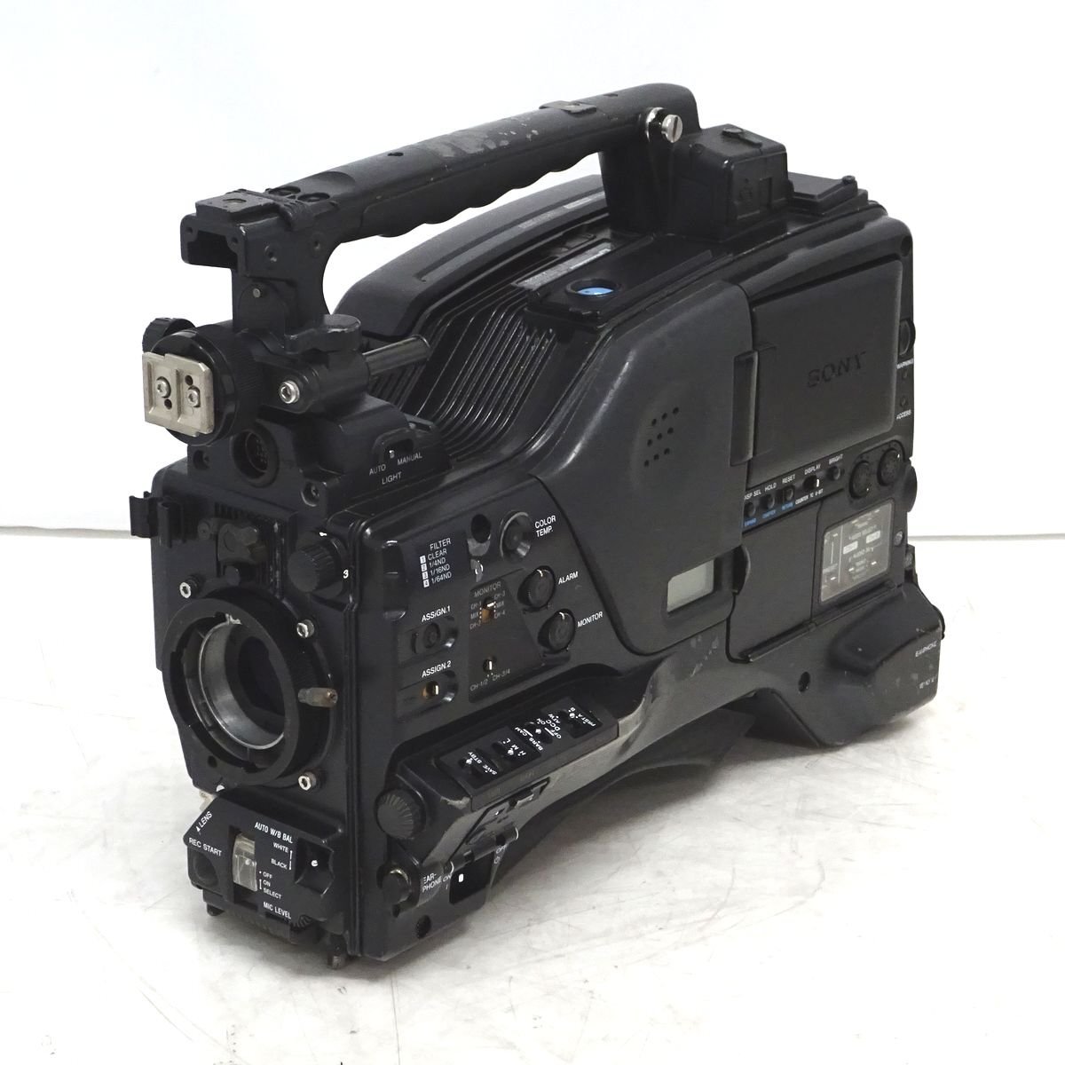 SONY PDW-700 XDCAM HD422カムコーダー 本体（LASER 163/オプション2種搭載）【中古/使用感あり/動作品】#432715