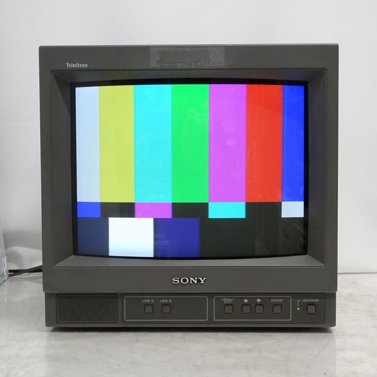 SONY PVM-14N1J ソニー 業務用14型トリニトロン カラービデオピクチャーモニター【中古/動作品ですが古い為に現状品】#436144