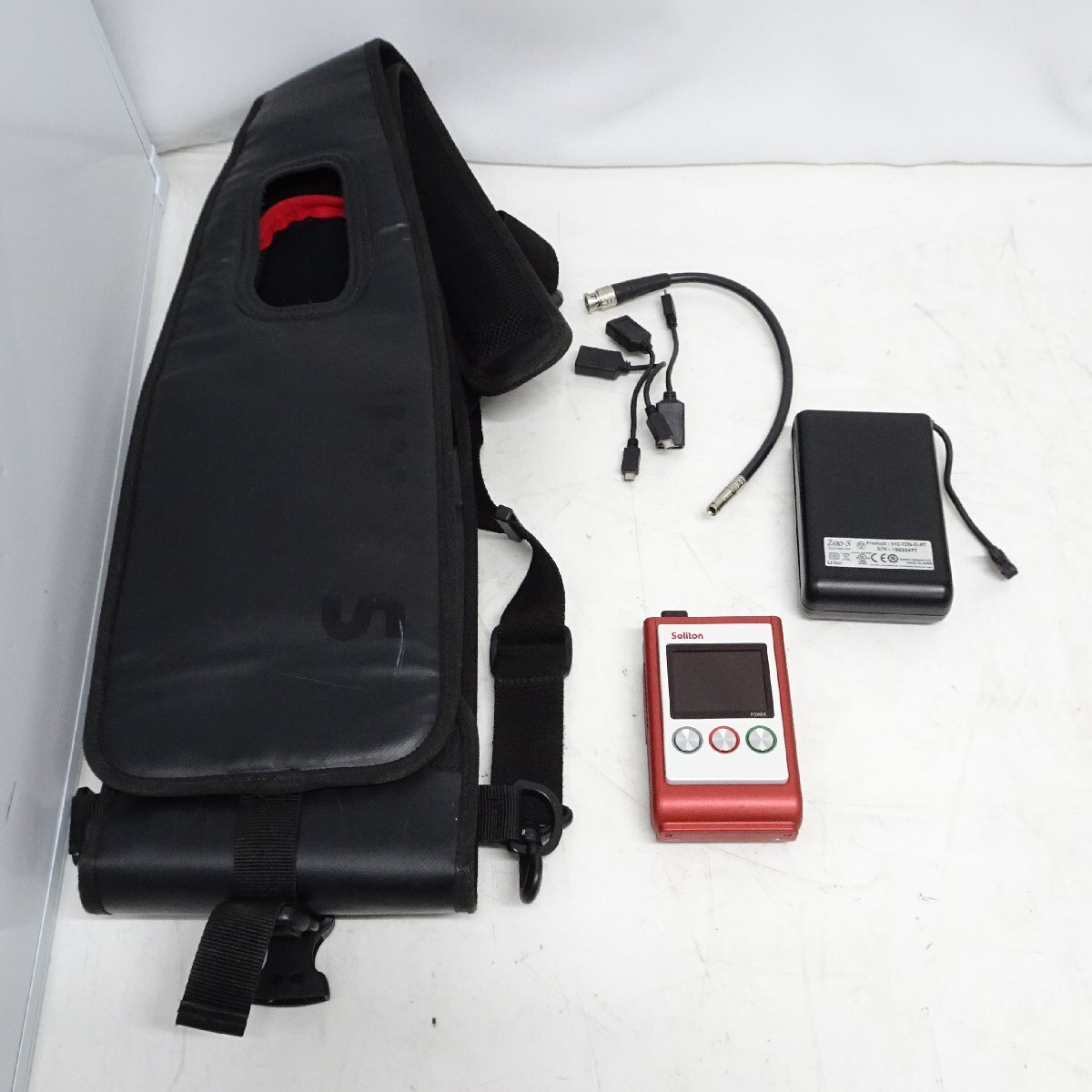 Soliton Smart-telecaster Zao-S ソリトン モバイルエンコーダ 映像コミュニケーション装置【中古/単体動作のみ/現状品】#438045