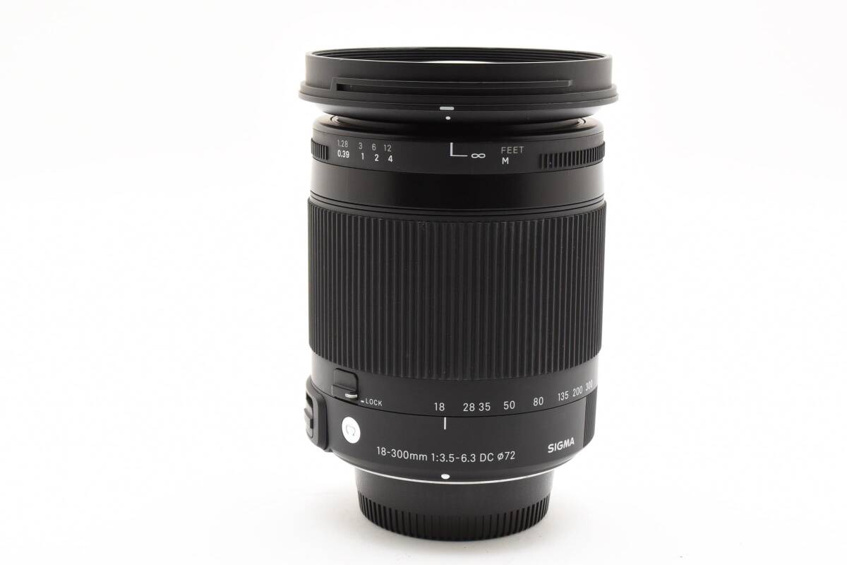 SIGMA 18-300mmF3.5-6.3 DC MACRO HSM Contemporary NIKON Fマウント シグマ ニコン カメラ レンズ #3513