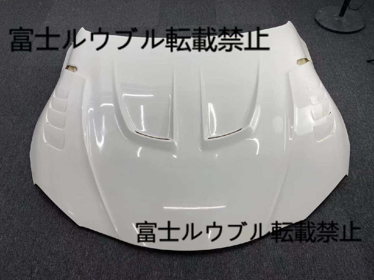 トヨタ スープラ A90 / A91 MKV 2019年以降対応 Lタイプ FRP製 未塗装 エンジンフード / ボンネット