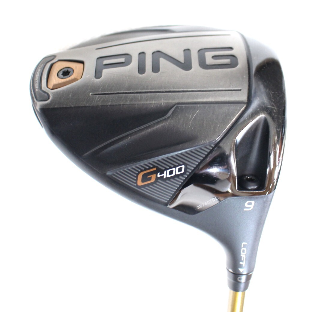 Y6994＃◆中古品◆PING G400 ドライバー 9° シャフト ALTA J CB D Sフレックス