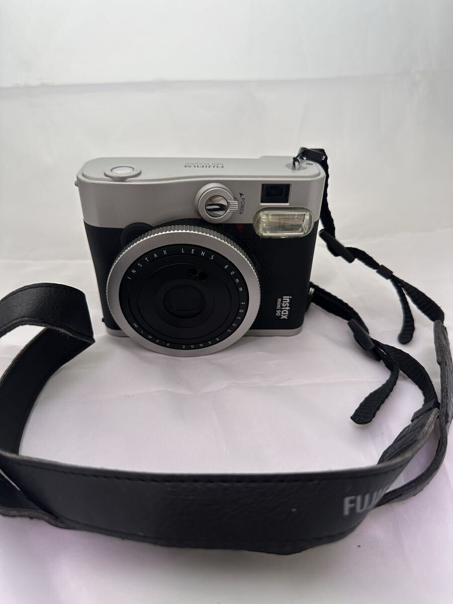 【外観特上級】 FUJIFILM インスタントカメラ チェキ instax mini 90　電池付き 　＃９３００１