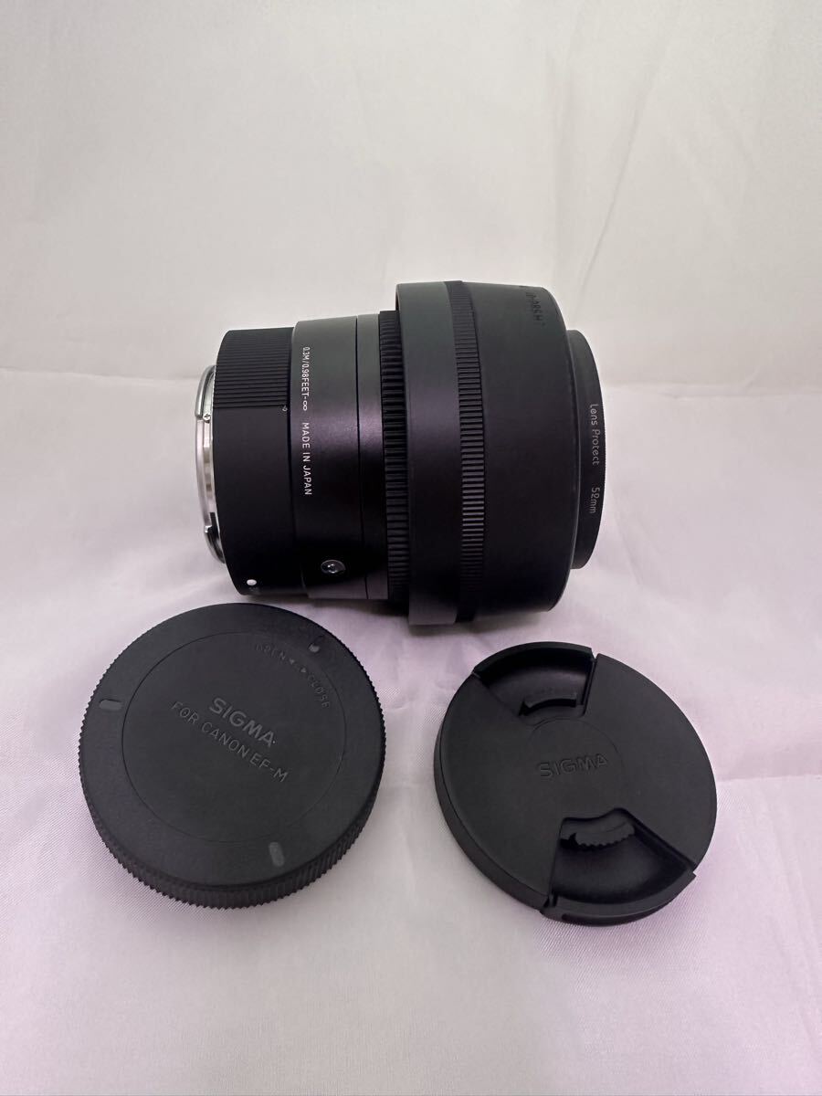 ★極上品★SIGMA シグマ 30mm F1.4 DC DN Contemporary フード付き　＃９０１０１★