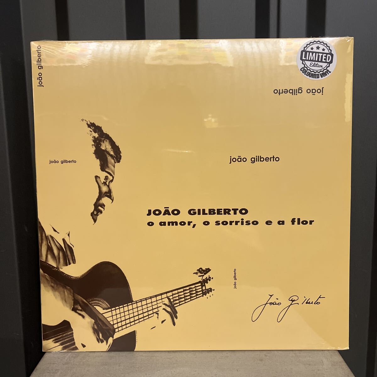 【アナログ盤】限定盤/新品/未開封/カラー盤/EU盤/リイシュー/Joo Gilberto/O Amor, O Sorriso E A Flor/ジョアン/レコード/SOW008LP