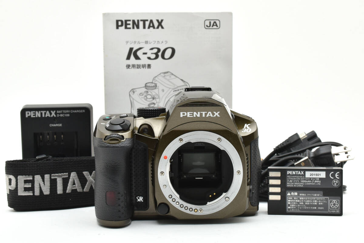★希少品★ペンタックス PENTAX K-30 ボディ クリスタルグリーン #10234
