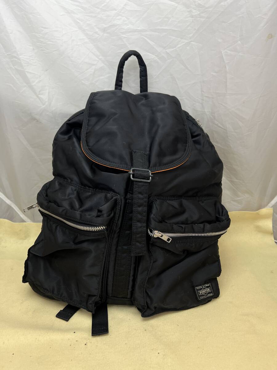 ◆◆美品 吉田カバン PORTER ポーター タンカー Backpackバックパック リュック ブラック リュックサック◆◆