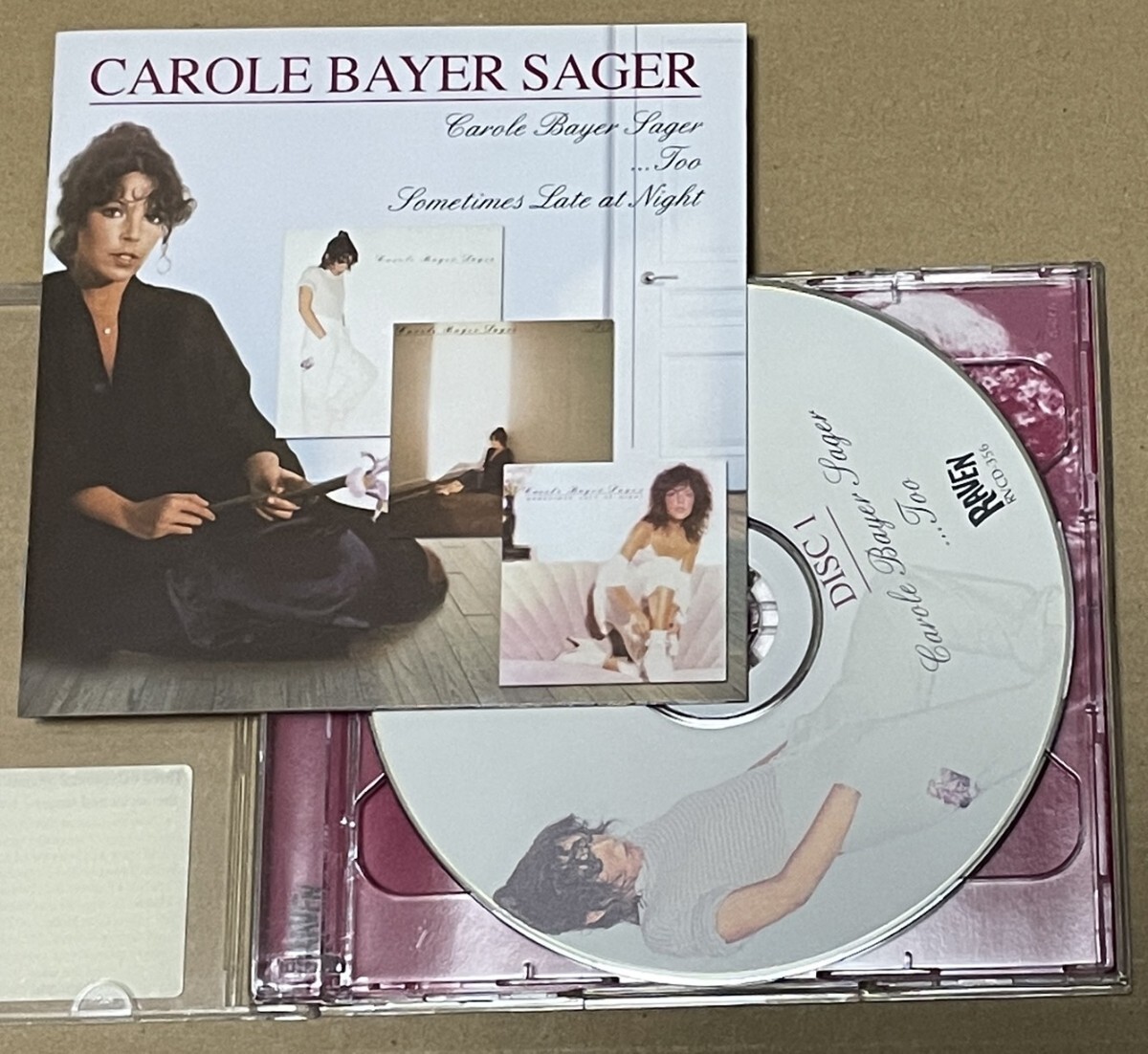 送料込 Carole Bayer Sager - Carole Bayer Sager / ...Too /Sometimes Late At Night / 輸入盤2CD / RVCD356