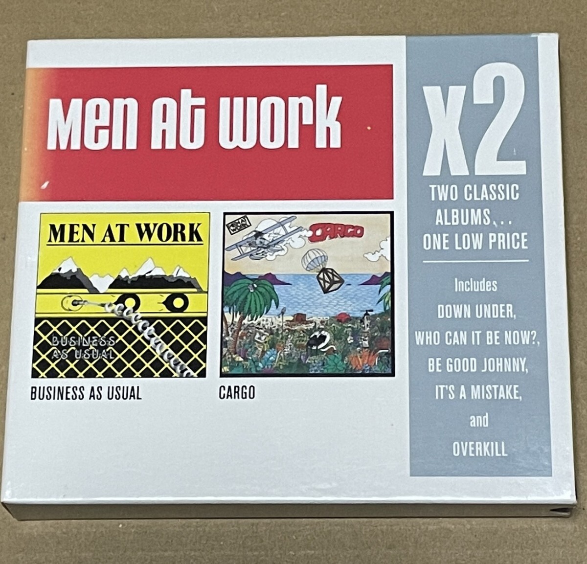 送料込 Men At Work - Men At Work x2 (Business As Usual, Cargo) 輸入盤2CD / 88697433212