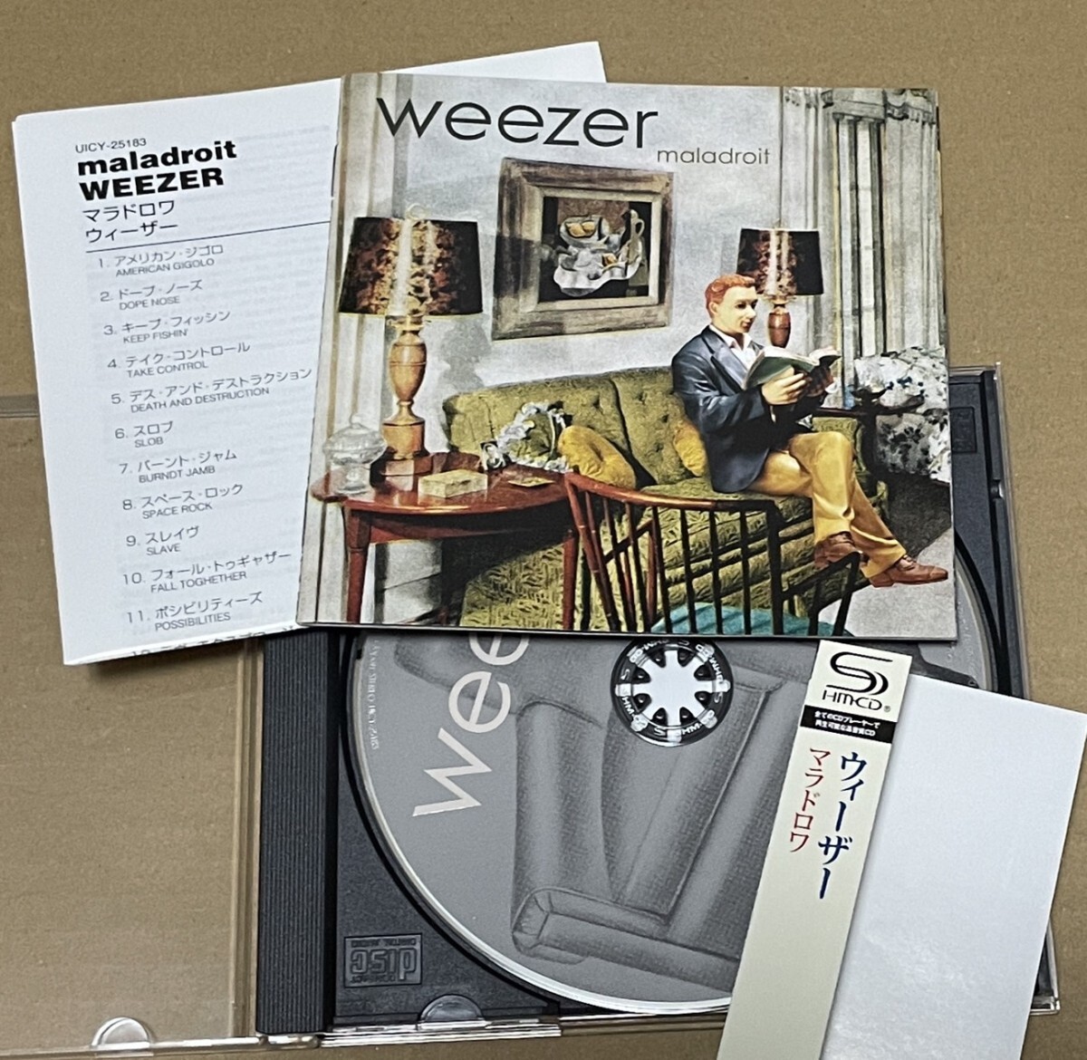 送料込 SHM-CD Weezer - Maladroit 国内盤 / ウィーザー - マラドロワ / UICY25183
