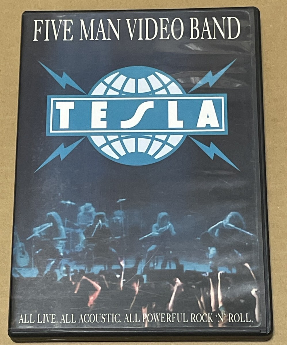 送料込 Tesla - Five Man Video Band 輸入盤DVD / 606949323899