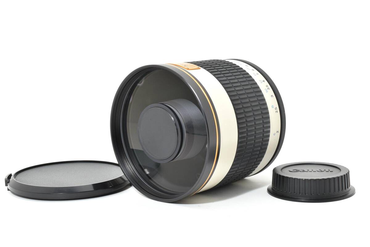 ★良品★ ケンコー Kenko MIRROR LENS 500mm F6.3 DX ミラーレンズ キャノンFD　　　68-78#03 #7356