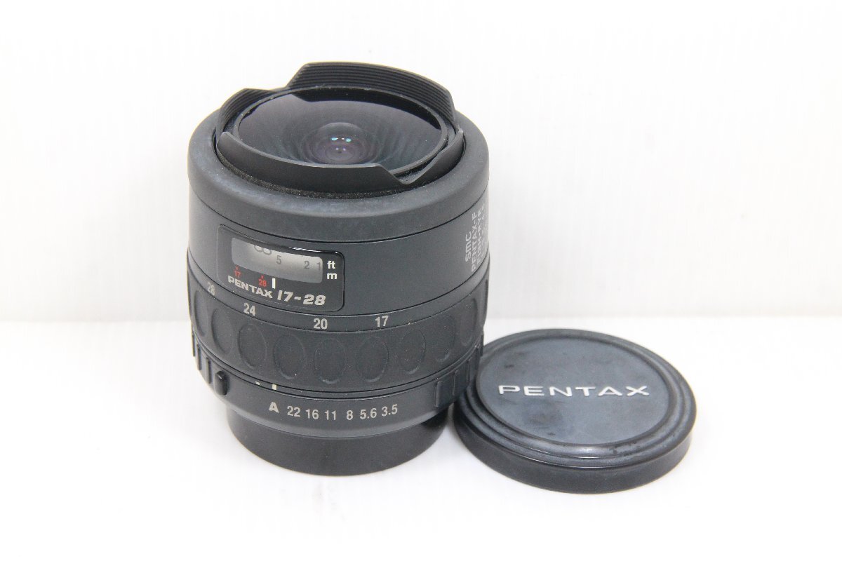 B510146☆☆良品★ペンタックス SMC PENTAX-F Fish-EYE 17-28mm F3.5-4.5