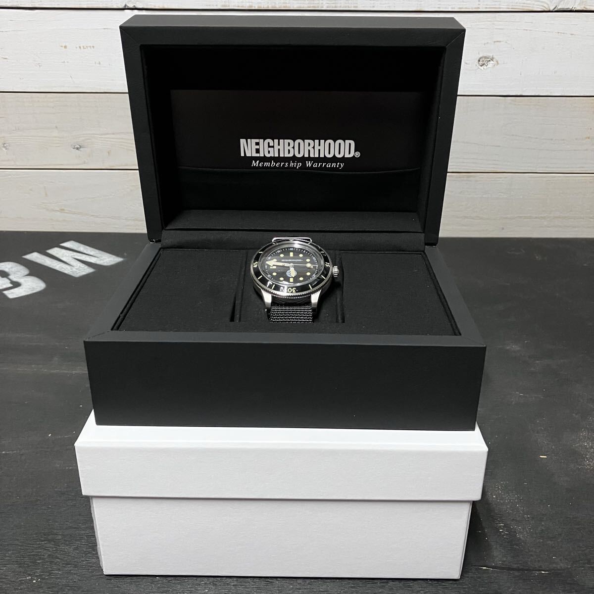 NEIGHBORHOOD NH ORIGINAL WATCH TYPE-1 SILVER 23218NH-AC01 ネイバーフッド オリジナル ウォッチ シルバー 腕時計