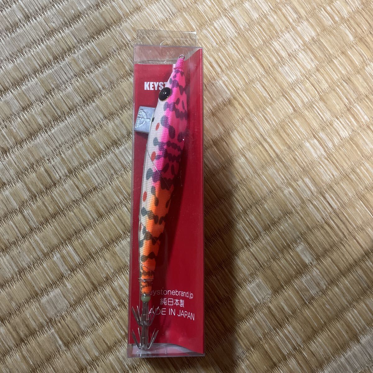 新品 キーストン エギ エサ巻き 早福型 全夜光 MIXイワシ