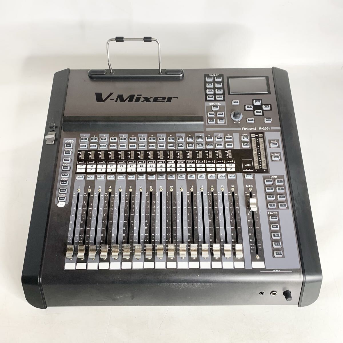 ③ ローランド　M-200i　V-Mixer　デジタルミキサー　通電OK　ミキシングコンソール　ROLAND　現状品