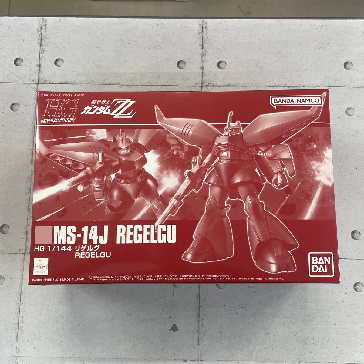 【未組立】 MS-14J　リゲルグ　機動戦士ガンダムZZ　1/144　HGUC　プレミアムバンダイ限定　※TNP2-OS